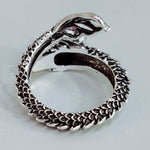 Personalized Retro Domineering Dragon Ring Ring