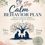 My 3-Step Calm Behavior Plan/ Behavior Strategies for Parents & Teachers