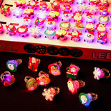 Small Gifts For Children Christmas Luminous Ring Toy Decoration