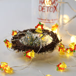 Holiday Icon LED Copper Wire String Lights – Premium Warm Glow Festive Decor