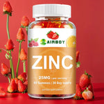 Zinc Gummies - Support Bones, Teeth, Heart, and Enhance Immune System Function - 60 Gummies
