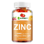 Zinc Gummies - Support Bones, Teeth, Heart, and Enhance Immune System Function - 60 Gummies