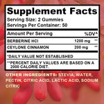 Berberine Gummies - with Ceylon Cinnamon - Immune Support