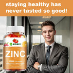 Zinc Gummies - Support Bones, Teeth, Heart, and Enhance Immune System Function - 60 Gummies