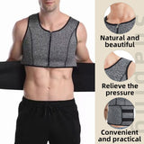 Men Neoprene Shapers Vest | Waist Trainer Vest | Retiredgrma