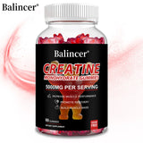 Creatine Monohydrate Gummies for Men and Women with Taurine and Vitamin B12