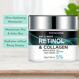 Retinol Collagen Moisturizing Cream Promotes Skin Elasticity and Luster Nourishing