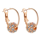 1 Pair Magnetic Slimming Earrings Lose Weight Body Relaxation Massage Slim Ear Studs