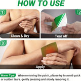 12/50/100pcs Universal Heating Patches For Neck, Shoulders, Back, Wrists, Knees And Abdomen-Home, Office, Sports, Travel