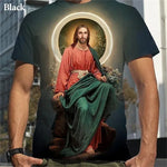 Christian Mother Of God Virgin Mary 3D Printed T Shirt