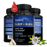 Night Fat Burner and Sleep Supplement - Boost Metabolism and Burn Fat Effectively