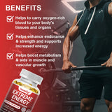 Ginseng Energy Booster - Increases focus, endurance and performance