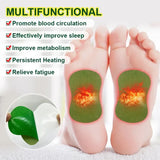 12/60pcs Wormwood Foot Patches Detox Deep Cleansing Foot Pads Natural Herbal Help Sleep Foot Care Stickers