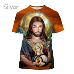 Christian Mother Of God Virgin Mary 3D Printed T Shirt