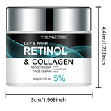 Retinol Collagen Moisturizing Cream Promotes Skin Elasticity and Luster Nourishing