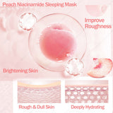 Peach Niacinamide Sleeping Mask | Retiredgrma