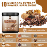 BWEORTHS 250G Mushroom Coffee Mixed Reishi & Lion's Mane Mushrooms