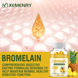Bromelain Capsules- Pure Bromelain Enzyme Extract, Improves Digestion, Joint Health