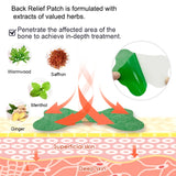 Wormwood Lumbar Patches Back Waist Joint Stiffness Swelling Health Care Patch