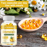 Bromelain Capsules- Pure Bromelain Enzyme Extract, Improves Digestion, Joint Health