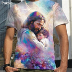 Christian Mother Of God Virgin Mary 3D Printed T Shirt