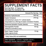Berberine and Ceylon Cinnamon - Supports joints,