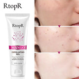 Face Exfoliating Cream Skin Care Whitening Moisturizer Repair Facial Scrub Cleaner