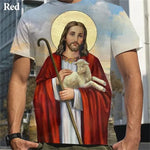Christian Mother Of God Virgin Mary 3D Printed T Shirt