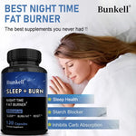 Night Fat Burner and Sleep Supplement - Boost Metabolism and Burn Fat Effectively