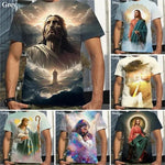Christian Mother Of God Virgin Mary 3D Printed T Shirt