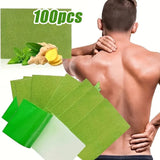 12/50/100pcs Universal Heating Patches For Neck, Shoulders, Back, Wrists, Knees And Abdomen-Home, Office, Sports, Travel