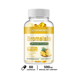 Bromelain Capsules- Pure Bromelain Enzyme Extract, Improves Digestion, Joint Health