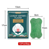 Wormwood Lumbar Patches Back Waist Joint Stiffness Swelling Health Care Patch