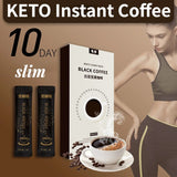 KETO White Kidney Beans Black Instant Coffee Weight Loss Slimming Tools