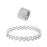 Christmas 7 Gang Drill Telescopic Ring One Style For Dual-wear Magic Deformable Bracelet