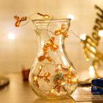 Holiday Icon LED Copper Wire String Lights – Premium Warm Glow Festive Decor