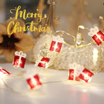 Holiday Icon LED Copper Wire String Lights – Premium Warm Glow Festive Decor