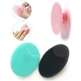 Silicone Face Cleansing Brush Facial Deep Pore Skin Care Scrub Cleanser Tool