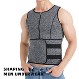 Men Neoprene Shapers Vest | Waist Trainer Vest | Retiredgrma